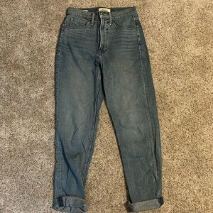 Revtown high rise straight jeans